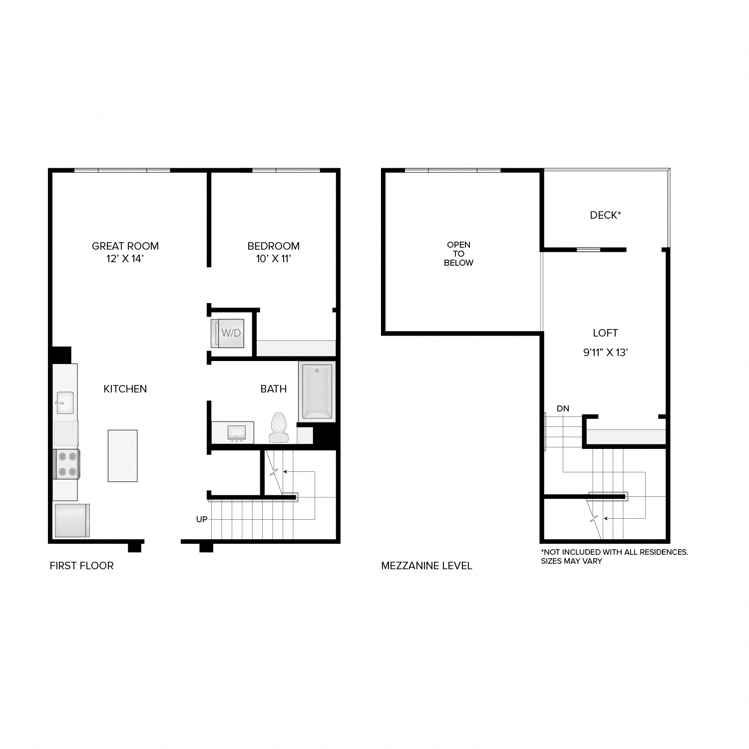 Floor plan layout diagram for The Webster Classic Reverse
